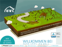 Tablet Screenshot of igelgmbh.de